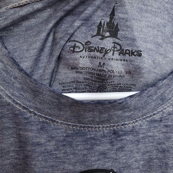 NWT Disney Store "I Love Mickey" Pretzel Graphic Burnout Tee Shirt - Picture 4 of 5